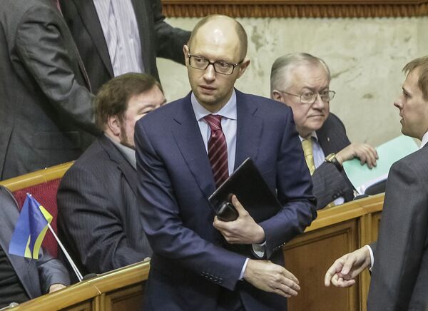 Líder de las protestas Yatseniuk, nombrado primer ministro de Ucrania - Sputnik Mundo