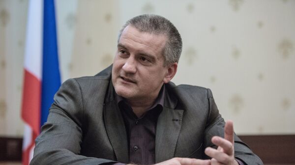 Serguéi Aksiónov, político ruso, líder de la República de Crimea - Sputnik Mundo
