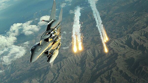 Caza F-15E Strike Eagle - Sputnik Mundo