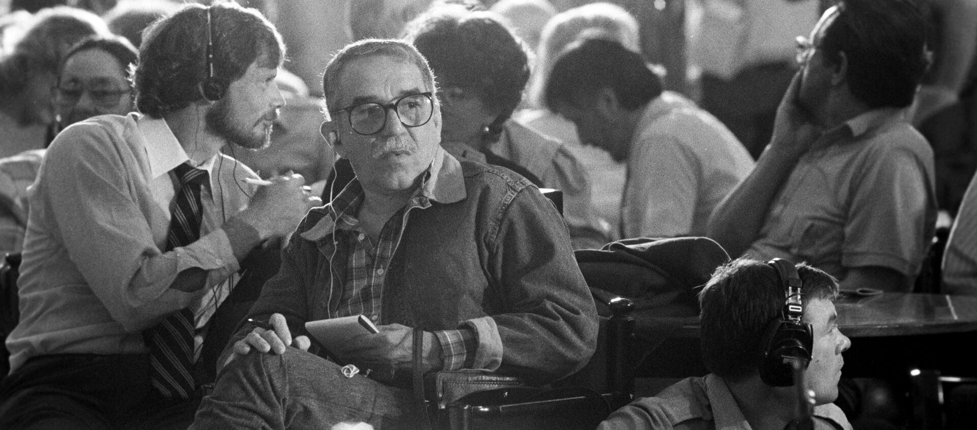 Gabriel García Márquez en su visita a Moscú en el año 1987 - Sputnik Mundo, 1920, 11.05.2017