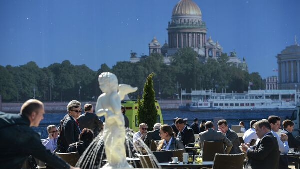 Foro Económico Internacional de San Petersburgo (archivo) - Sputnik Mundo