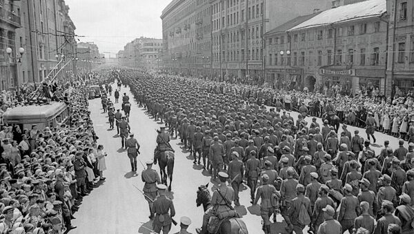 Prisioneros de guerra alemanes en Moscú - Sputnik Mundo