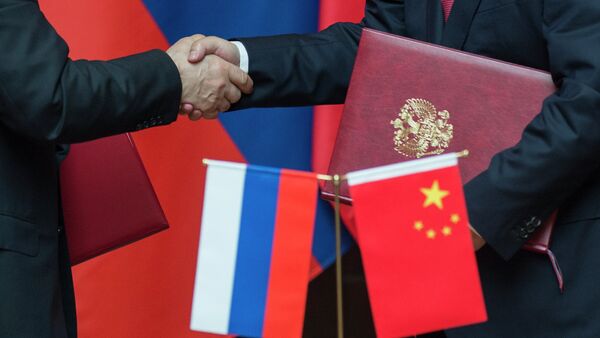 Visita del presidente ruso, Vladímir Putin, a China (archivo) - Sputnik Mundo