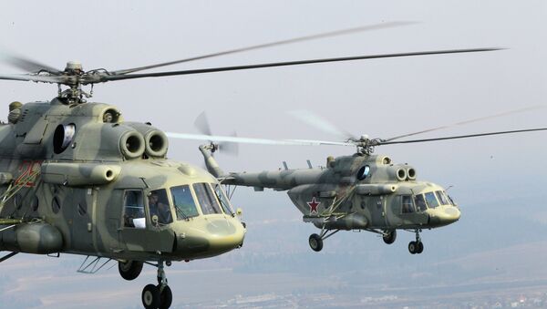 Helicópteros rusos Mi-17 - Sputnik Mundo