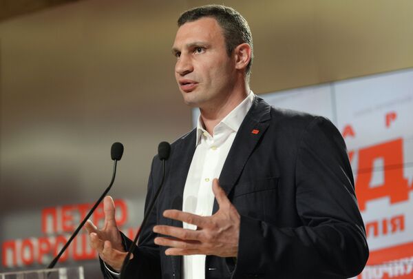 Klitschko respalda el recuento de votos de las elecciones de alcalde en Kiev - Sputnik Mundo