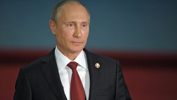 El presidente ruso, Vladímir Putin, en China (Archivo) - Sputnik Mundo