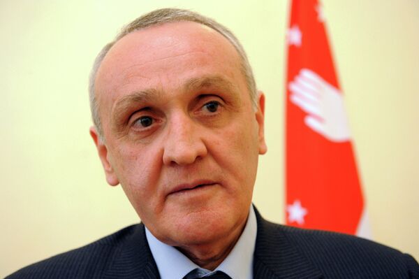 El presidente de Abjasia, Alexandr Ankvab - Sputnik Mundo