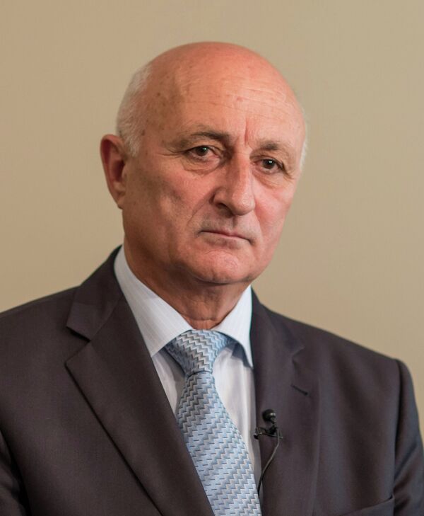 El presidente del Gobierno de Abjasia, Leonid Lakerbaya - Sputnik Mundo