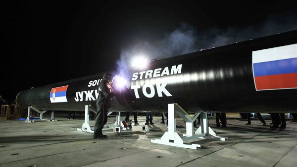 Gasoducto South Stream - Sputnik Mundo