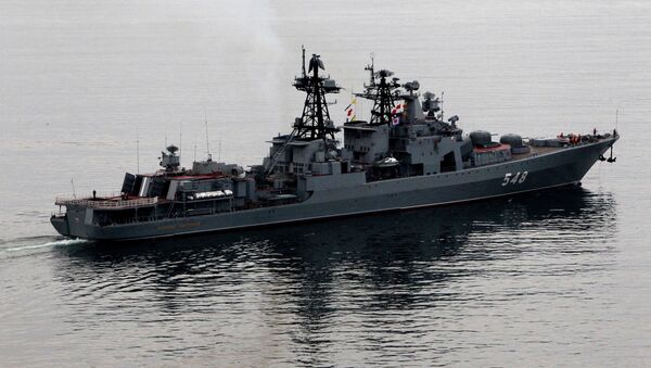Buque antisubmarino Almirante Panteleev - Sputnik Mundo