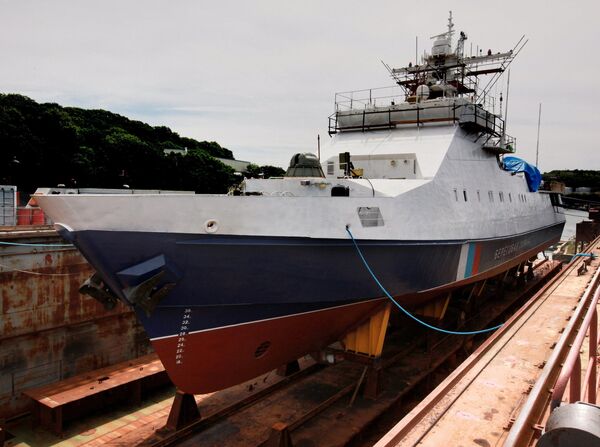 Rusia bota un barco patrullero polivalente - Sputnik Mundo