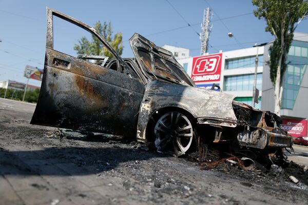 Diez civiles mueren y ocho resultan heridos en Donetsk durante las últimas 24 horas - Sputnik Mundo