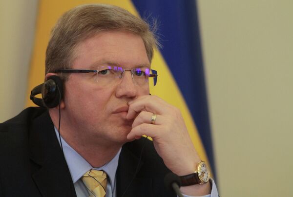 Stefan Fule, comisario de Ampliación de la UE - Sputnik Mundo