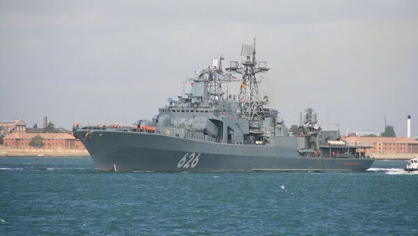 Destructor antisubmarino de Ruso Vicealmirante Kulakov - Sputnik Mundo