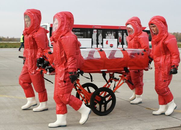 Rusia reforzará el control sanitario en los aeropuertos por la epidemia del ébola - Sputnik Mundo