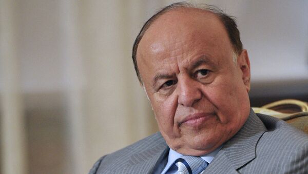 Abdo Rabu Mansur Hadi, presidente de Yemen - Sputnik Mundo
