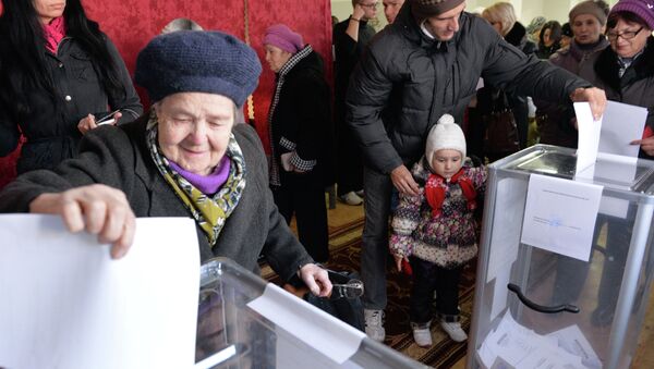 Elecciones en Donetsk (archivo) - Sputnik Mundo