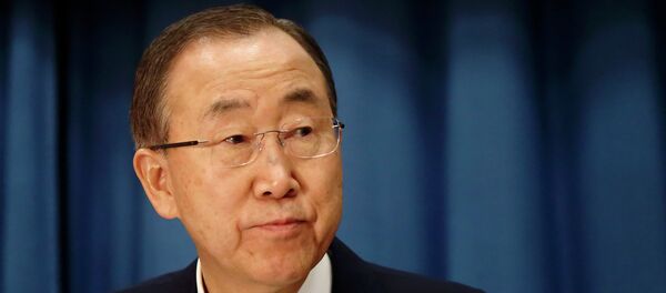 Ban Ki-moon, secretario general de la ONU Ban Ki-moon, secretario general de la ONU - Sputnik Mundo