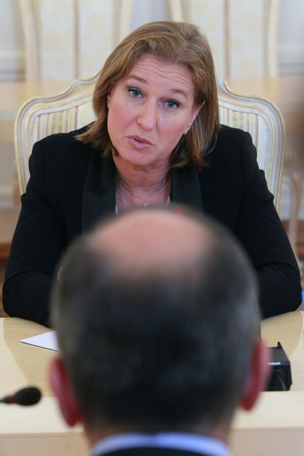 Tzipi Livni, ministra de Justicia de Israel - Sputnik Mundo