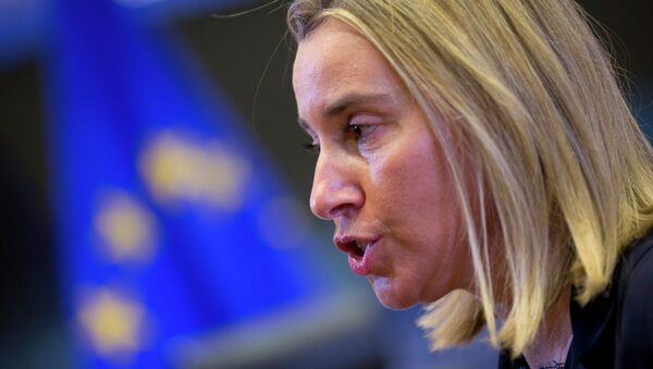 Federica Mogherini, Alta Representante de la Unión Europea - Sputnik Mundo