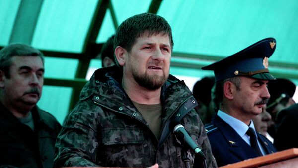 Ramzán Kadírov, presidente de la República de Chechenia - Sputnik Mundo