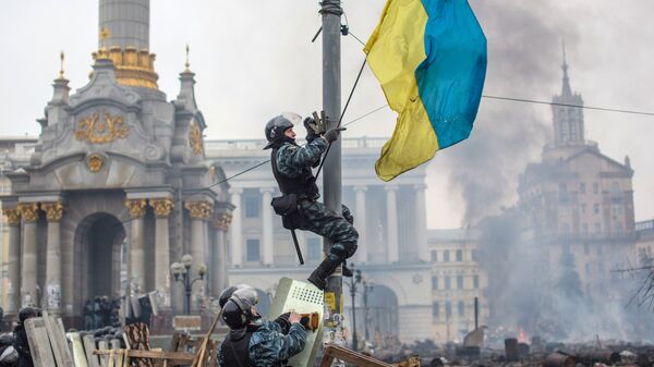 El golpe de Estado de 2014 conocido como Euromaidán - Sputnik Mundo
