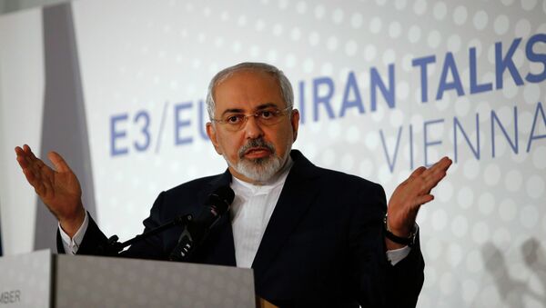 Javad Zarif, ministro de Exteriores de Irán - Sputnik Mundo