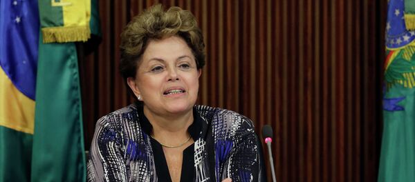Dilma Rousseff, presidente de Brasil Dilma Rousseff, presidente de Brasil - Sputnik Mundo