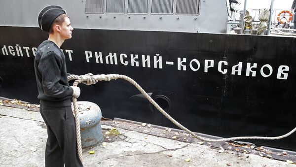 Lancha de desembarco Teniente Rimski-Kórsakov - Sputnik Mundo